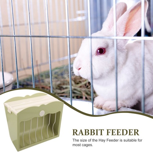 Hanging Hay Feeder Rabbit Cage Accessory Pet Supply Holder for Guinea Pig - Picture 10 of 12