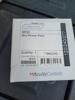 Lot of Thirteen (13) Acuity Controls Sensor Switch MP20 Mini power pack 