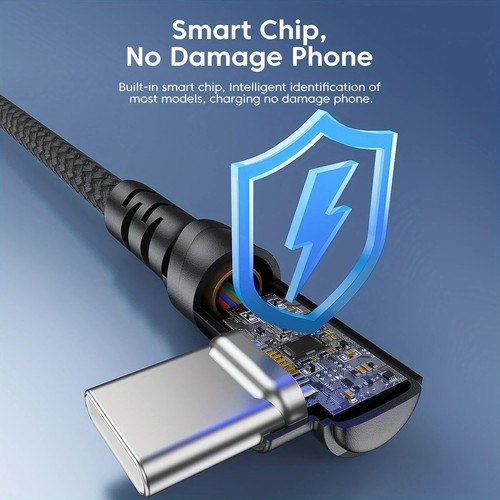 USB C Charger Fast Charging Cable For Samsung S21 S22 S23 S24 S25 Type C Lead - Picture 3 of 13