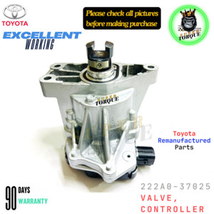 222A0-37025 Genuine Toyota Variable Valve Lift Controller W/Ring 90301-38010