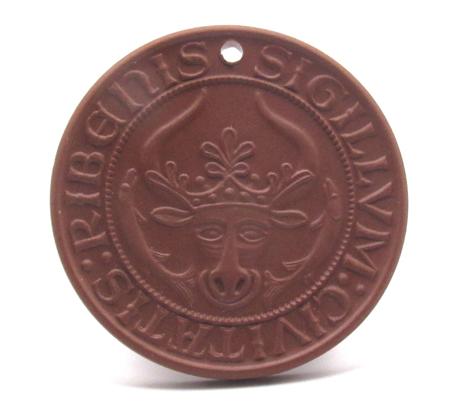 531 Meissen Porzellan Medaille SIGILLUM CIVITATIS RIBENIS eBay