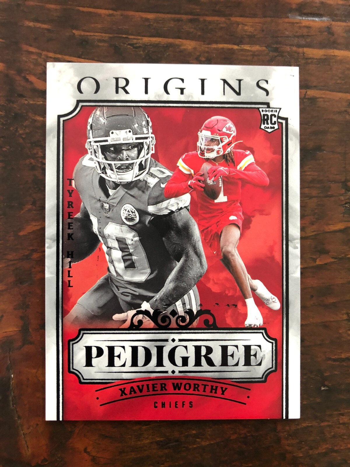 2024 Panini Origins Xavier Worthy  Pedigree SSP Case Hit 🔥🔥 Chiefs 🔥🔥