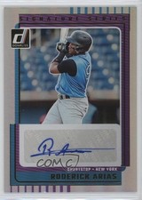 2025 Panini Donruss Signature Series Roderick Arias #SG-RAR Auto b4d