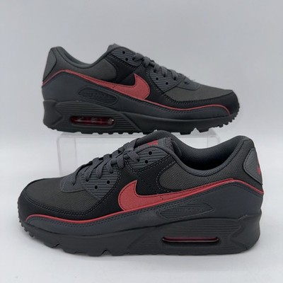 Nike Men's Size 11.5 Air Max 90 PRM (HV4517 001) Grey/Black Running Sneaker
