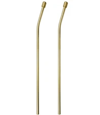 2 PCS T Tulead Sprayer Wand Replacement Copper Golden 0.31" Diameter
