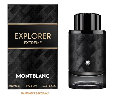 Montblanc Men's Explorer Extreme Parfum 3.4 oz FOR MEN (PURE PARFUM) NEW ARRIVAL
