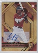 2021 Panini Chronicles Gold Standard Auto Geraldo Perdomo #16 Auto hn8