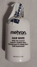 Mehron White Hair Temporary Colorant 4.5 fl.oz - Theatrical Makeup