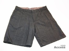 O'neil Men's Shorts Flat 15'' Act s 28-31 Black Atletic Spandex Zipper