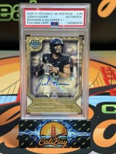 Marketplace image: 2025 Topps NSCC Silver Pack Bowman Chrome U Josh Hoover Superfractor 1/1 Auto