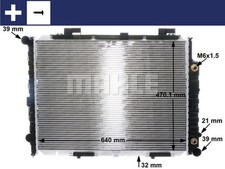 Mahle Radiator - CR2204001S