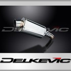 KAWASAKI ER6N ER6F 2006-2011 225mm OVAL STAINLESS SILENCER EXHAUST KIT