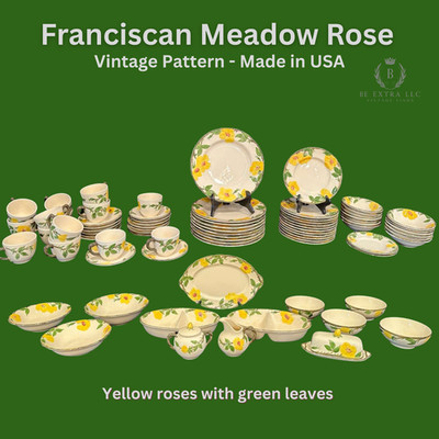 Franciscan Meadow Rose Yellow 