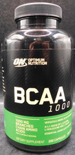 Optimum Nutrition BCAA 1000 200 Caps Exp: 10/...