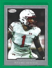 2022 SAGE Artistry - Nephi Sewell #25 Silver 