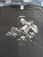 Halo 4 T-Shirt Y2K Xbox 360 Video Game GameStop Promo Master Chief Solo Size M