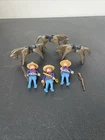 Playmobil Vintage 1974 Western Cowboy And Horse’s  Figures (3)