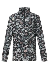 Kerrits Kids First Level Quarter Zip Stretch Fleece Tech Top