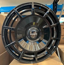 Rolls Royce Ghost Cullinan x4 22" Forged Monza Bespoke Alloys Black 5x112 C