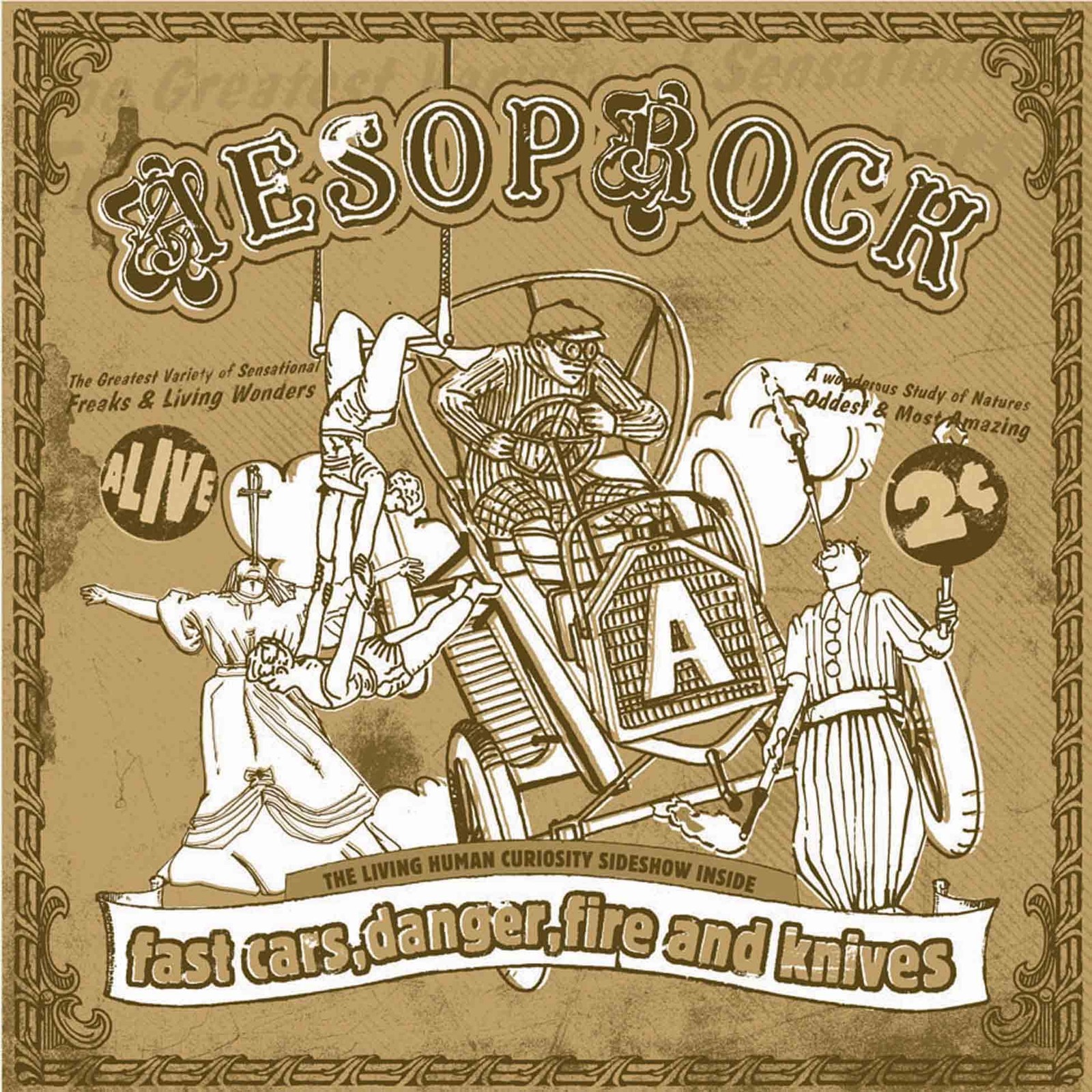 Aesop Rock Fast Cars, Danger, Fire And Knives (CD)