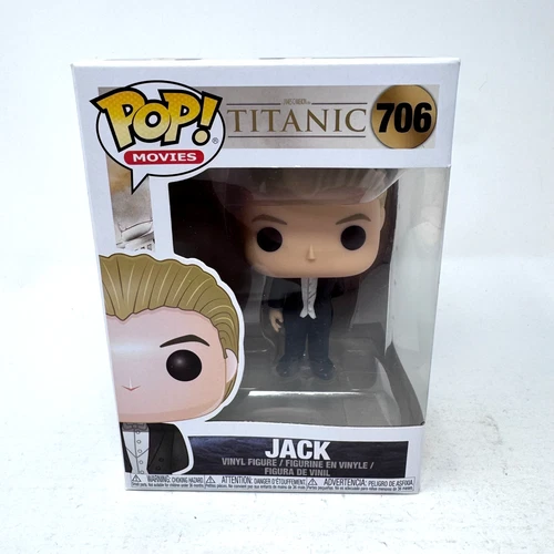 Funko Pop! Movies Titanic #706 Jack Dawson Leonardo DiCaprio Vaulted 2018