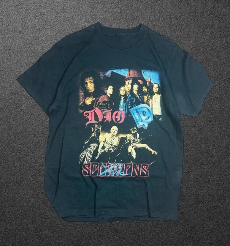 Scorpions Tour T Shirt In Men's T-Shirts for sale | eBay