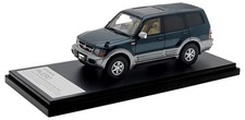 1/43 Mitsubishi PAJERO Long SUPER EXCEED DI-DIESEL 3200 (1999) Foresta Green/Que