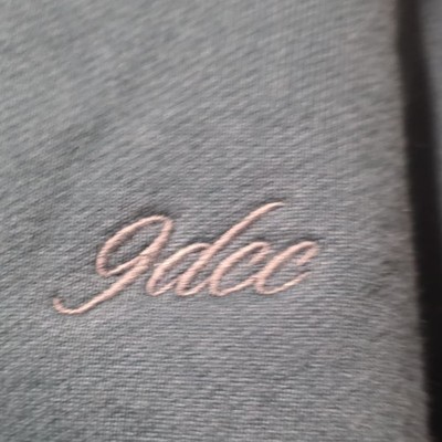 9dcc Men's Jade Pullover Hoodie Embroidered Logo Kangaroo Pocket Size M