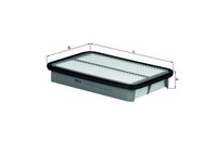 Luftfilter Mahle LX 811 Filtereinsatz FüR Mazda Toyota Xedos Corolla Compact 16V