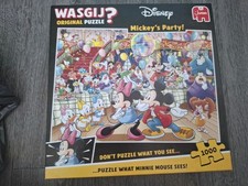 Oryginalny WASGIJ? Oryginalna 1000 elementów Puzzle DISNEY MICKEY'S PARTY!