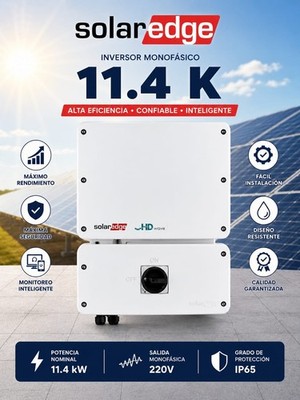 SolarEdge SE11400H-US000BEU5 11.4kW Home Wave Inverter New Sealed Box Single...