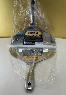 2-Pack Dewalt 10 in. Welded Stainless Steel Joint Knife