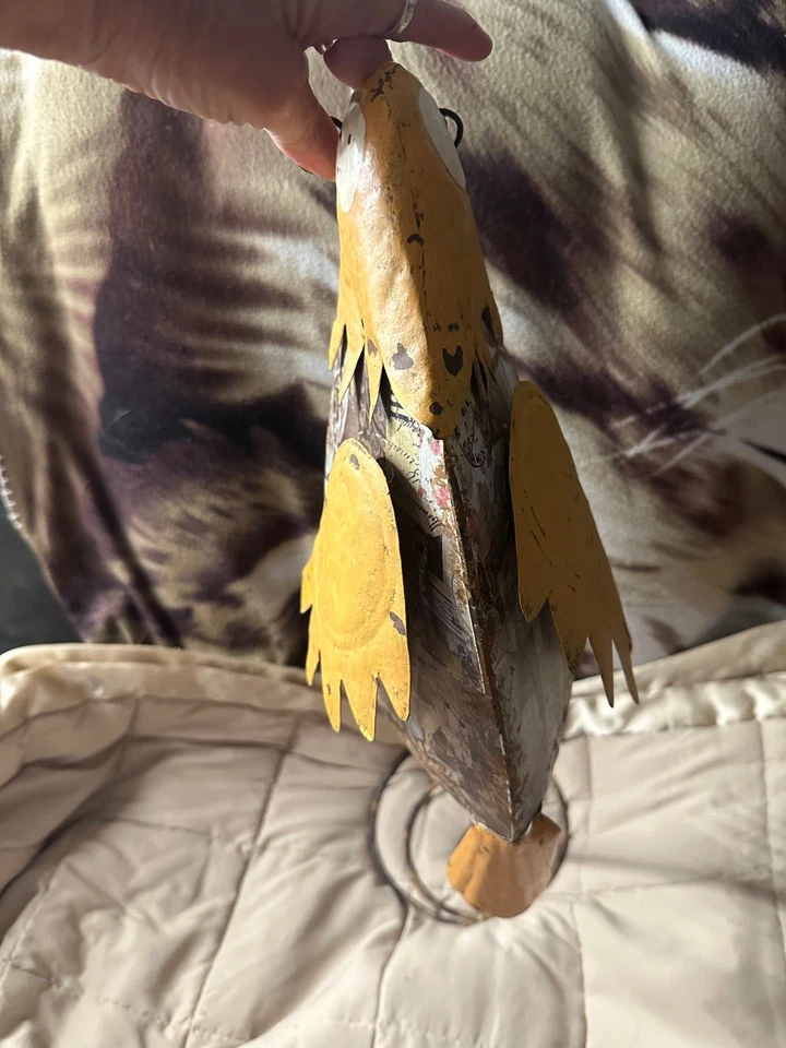 Handmade Metal Barn Owl, Garden Decoration, Yard Decoration - Изображение 4 из 4