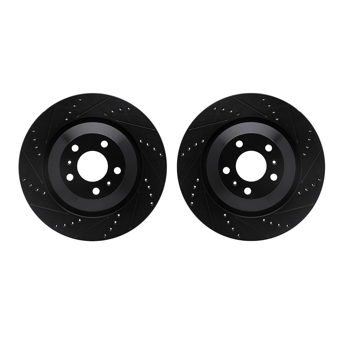 WHPN1-73060 R1 Concepts 2-Wheel Set Brake Discs Rear for Bentley Flying Spur S8