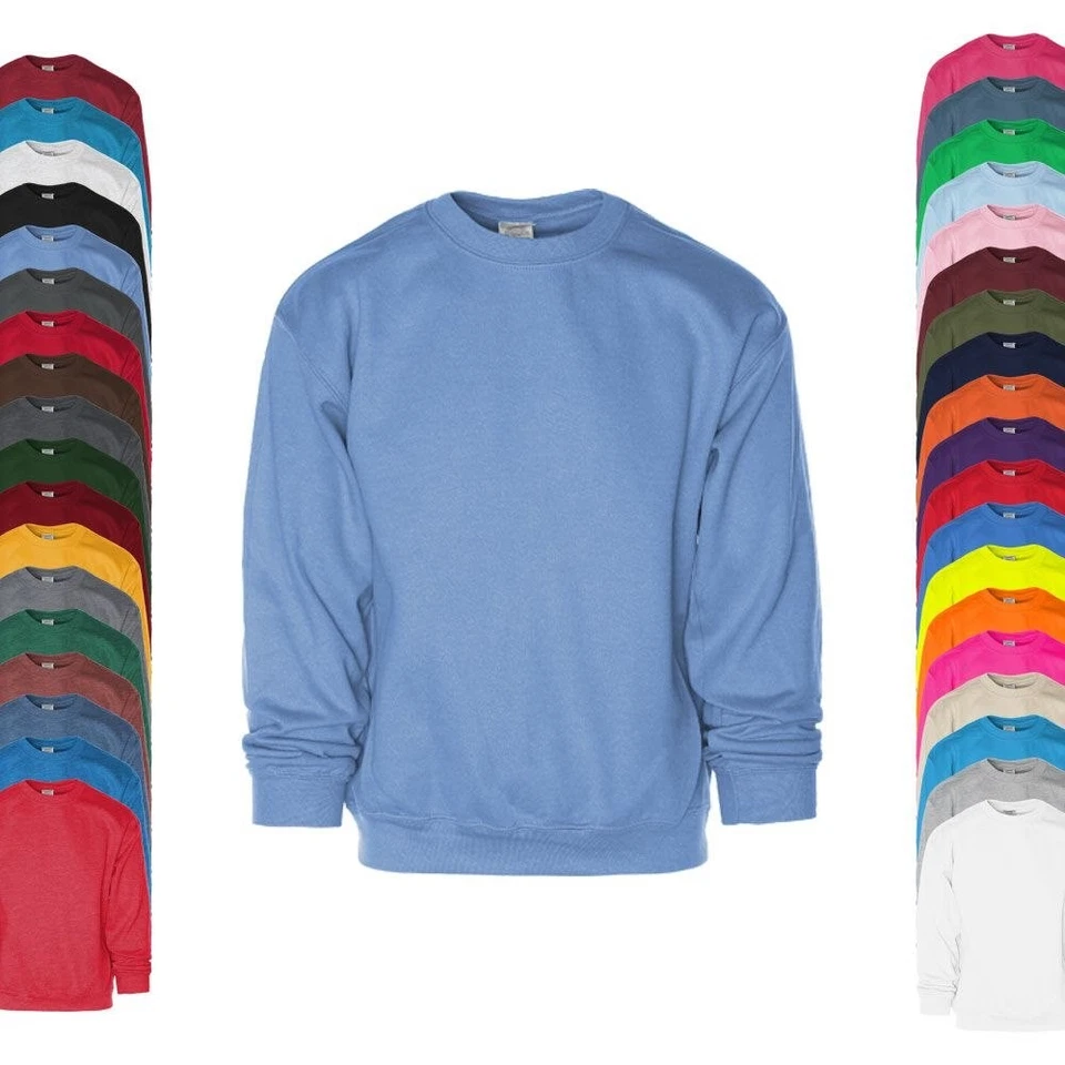 Gildan Heavy Blend Sweatshirt Unisex Rundhals warm robust bequem Classic G18000