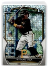 2023 Bowman Chrome #BCP-198 Raymond Mola Prospects Mojo Refractor