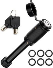 Trailer Hitch Lock with Anti-Theft Design, 5/8" Diameter Pin Fits 2" 2-1/2" Hitc