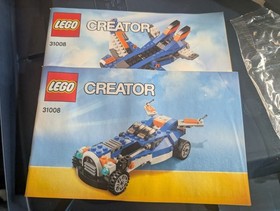 LEGO Creator Thunder Wings 31008 3-in-1 Complete Set 235 Pieces Box Instructions