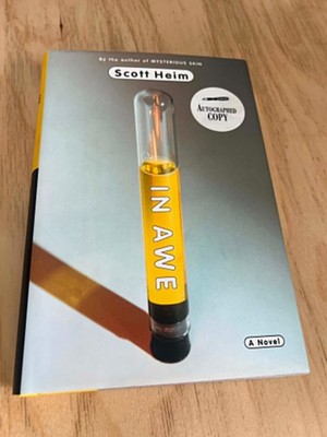 In Awe Hardcover  by Scott Heim 1988 First Edition (Signed)