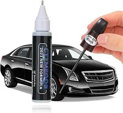 Touch Up Paint for Cars, Two-In-One Car Paint Scratch Repair Pen, Quick &Black