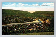 Johnstown PA-Pennsylvania, Looking Over Coopersdale, Oakhurst, Vintage Postcard