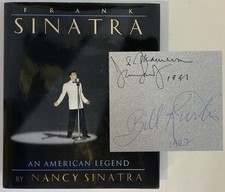 Frank Sinatra: An American Legend (+CD) 1995 by Nancy Sinatra SIGNED by Frank Jr