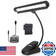 Vshinic Music Stand Light, Clip On Piano, 9 LED Orchestra Book Lamp