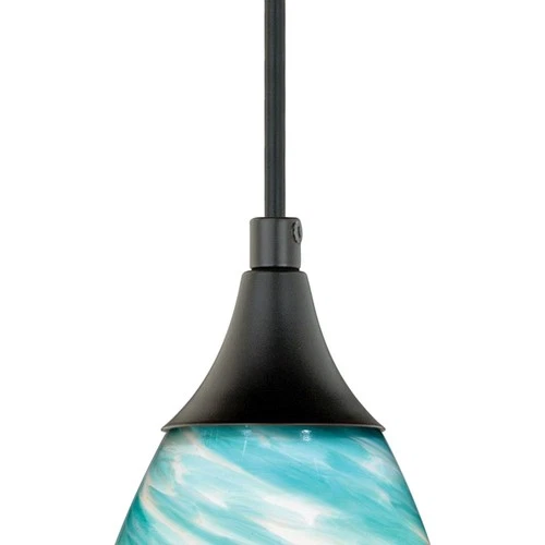 Vaxcel - Milano - 1 Light Mini Pendant in Contemporary Style 9.75 Inches Tall - Picture 3 of 4