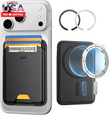 for Magsafe Wallet, 5 Card Holder with RFID Blocking, Magsafe Sticker Included,