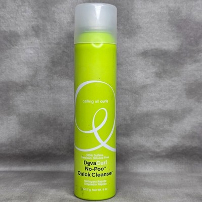 Deva Curl No-Poo Quick Cleanser 5 oz Dry Shampoo Spray