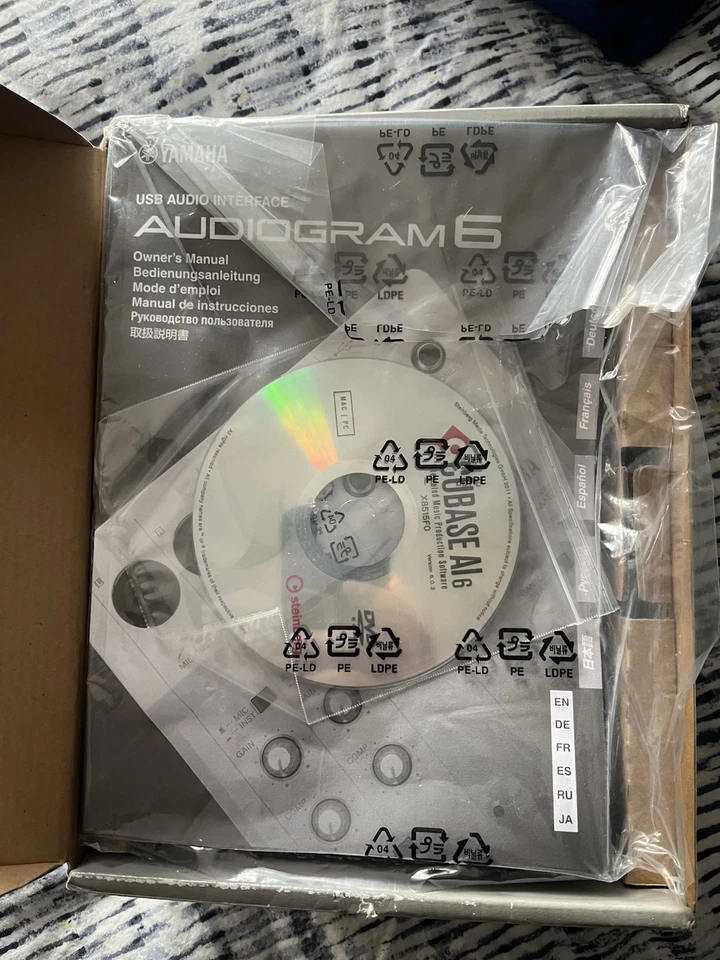 Yamaha Audiogram 6 USB Computerized Recording System New. Open box - Image 4 of 4