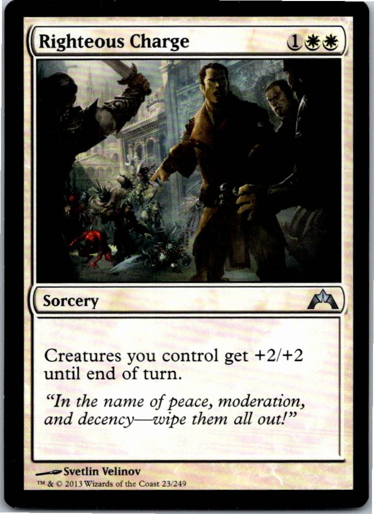 Righteous Charge U 23 Gatecrash NM