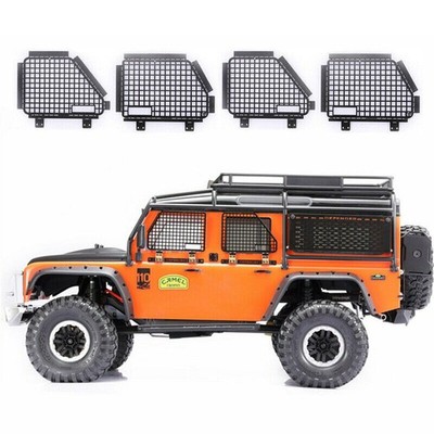 For TRAXXAS TRX4 RC4WD D90 D110 Land Rover Defender Alloy Guard Window Protector