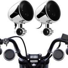 300W Amp Bluetooth Motorcycle Audio Amplifier Stereo Speakers System Harley AUX